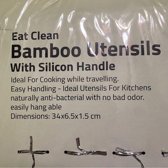 Utopia Kitchen Bamboo Utensils - Picture 4 of 6